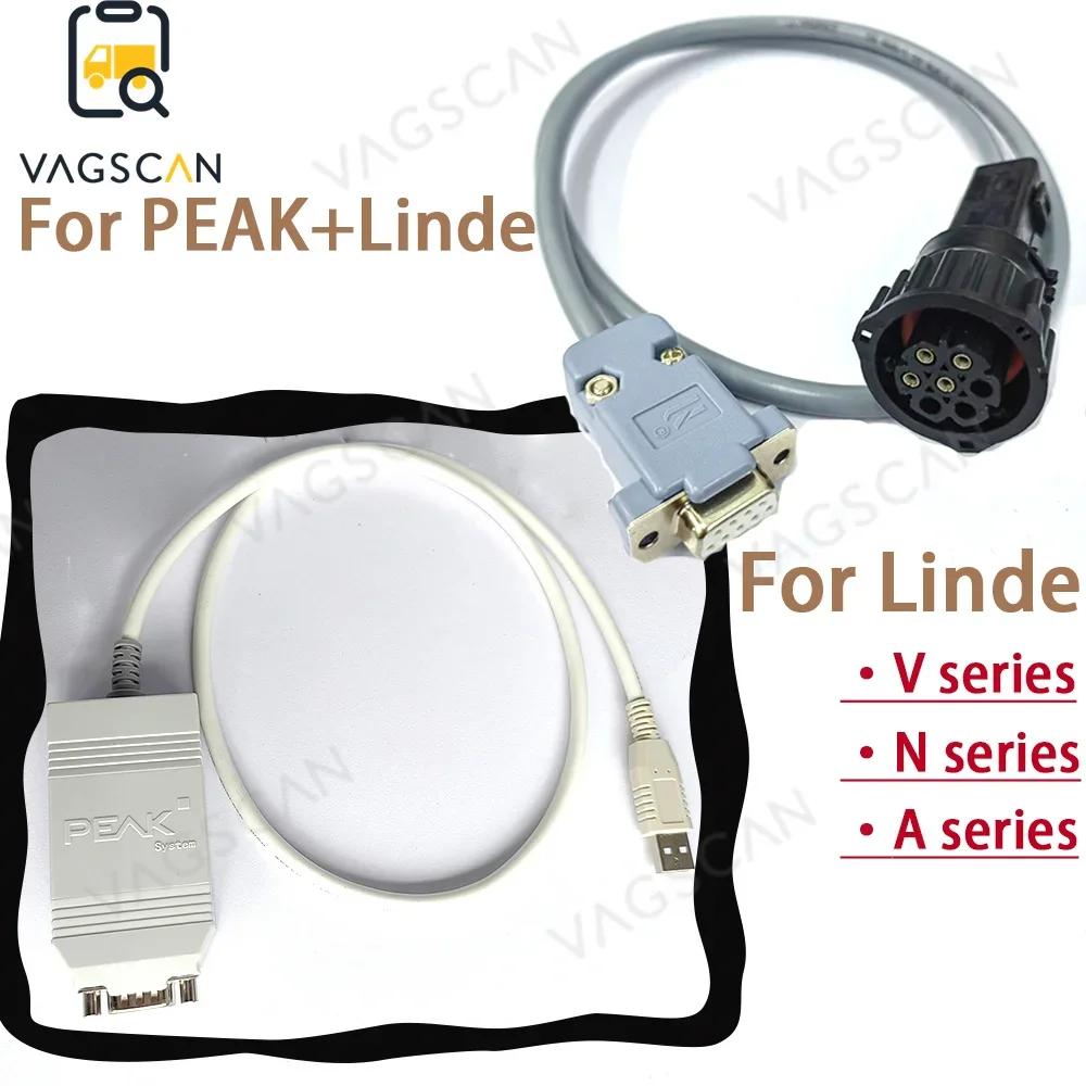 USB ڵ ĳʿ Ǯ ý  , Pcan-Crown CAN ̽ PEAK, Linde VNA 002022 IPEH-002021